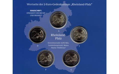 Germany 2 Euro 2017 Coincard Rhineland Palatinate Porta Nigra Bu