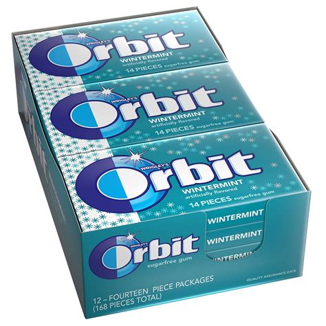 Orbit Wintermint Sugar Free Gum 12 Pk Gum That You Like Most