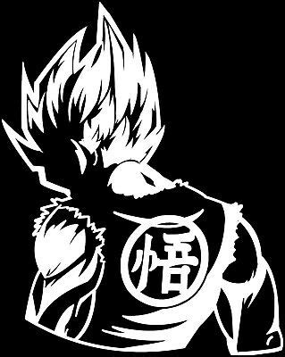 Can you pick these dragon ball z characters from their silhouettes? Dragon Ball Z (DBZ) - Goku Super Saiyan Anime Decal ...