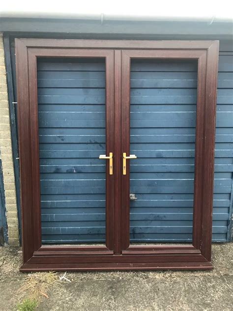 Upvc French Doors Brown In Thornaby County Durham Gumtree