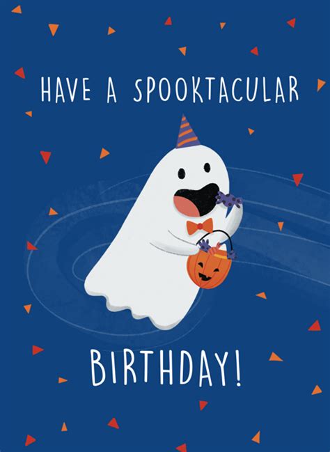 Have A Spooktacular Birthday By Chloe Fae Designs Cardly