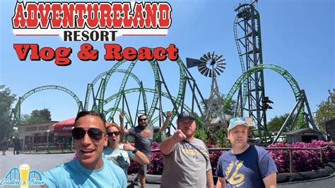 Adventureland In Iowa Vlog And Reaction 2023 Youtube