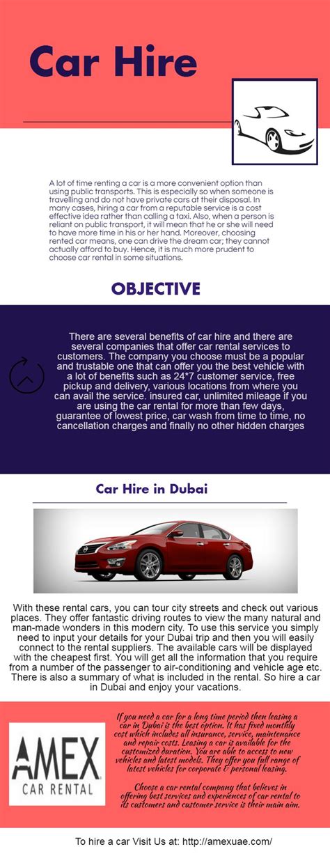 Renting a car outside the u.s. Amex rent a car strives to provide car rental, car lease, car hire in Dubai that matches your ...