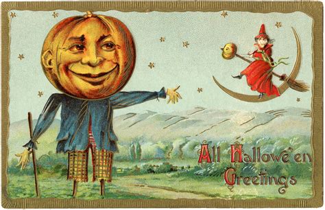 Halloween Scarecrow Image The Graphics Fairy