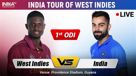 Live Cricket Streaming India Vs West Indies 1st Odi Watch Ind Vs Wi