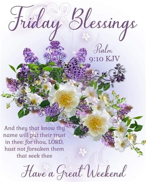 Friday Blessings Psalm 910 Scripture Pictures Photos And Images For