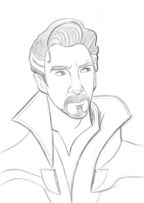 How To Draw Doctor Strange Easy Step By Step