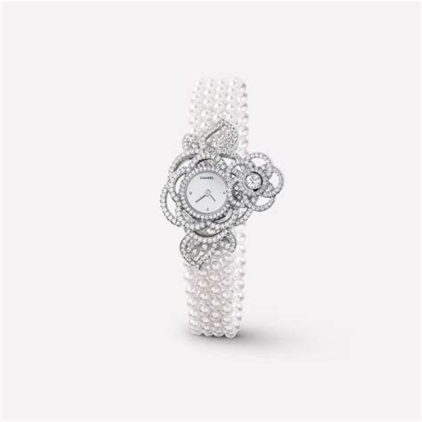 Montre Joaillerie Camélia J10576 Chanel Jewelry Chanel Watch