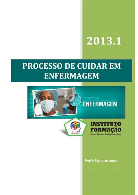 PDF PROCESSO DE CUIDAR EM ENFERMAGEM Ifcursos Com Br As
