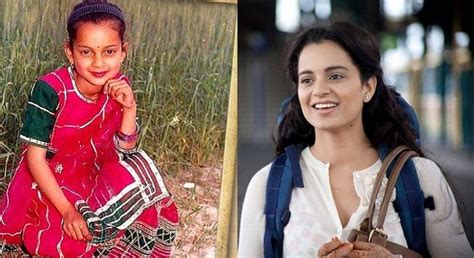 Unseen Childhood Pics Of Bollywood Queen Kangana Ranaut