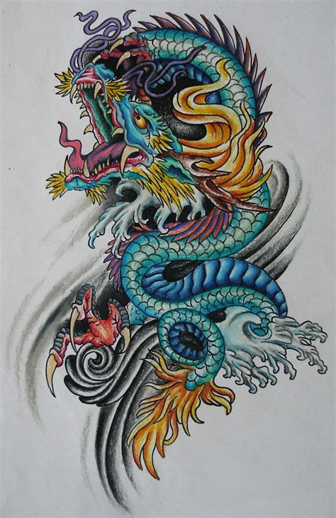 Asian Dragon Asian Dragon Tattoo Dragon Tattoo Flash Japanese