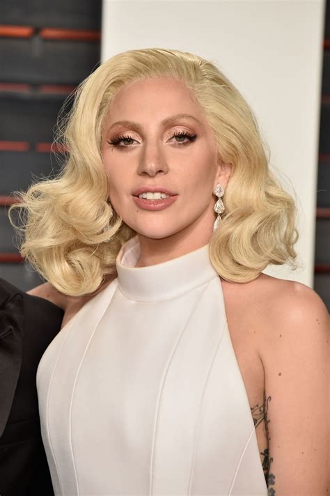 Lady Gaga At Vanity Fair Oscar Party In Beverly Hills Hawtcelebs