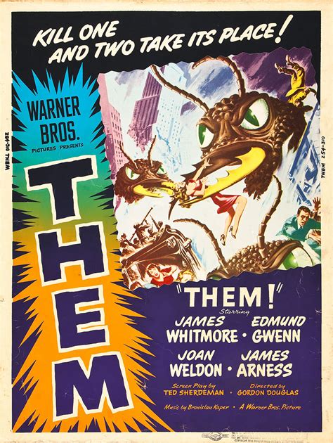 Them! (1954) movie poster - Dangerous Universe