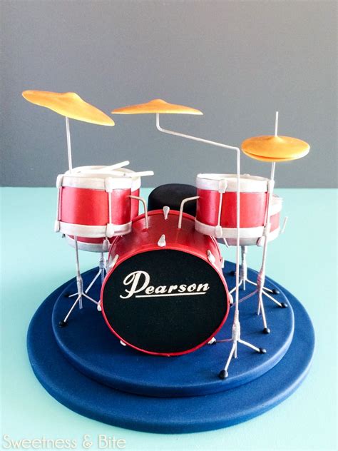 Drum Kit Cake Ideas Peter Brown Bruidstaart