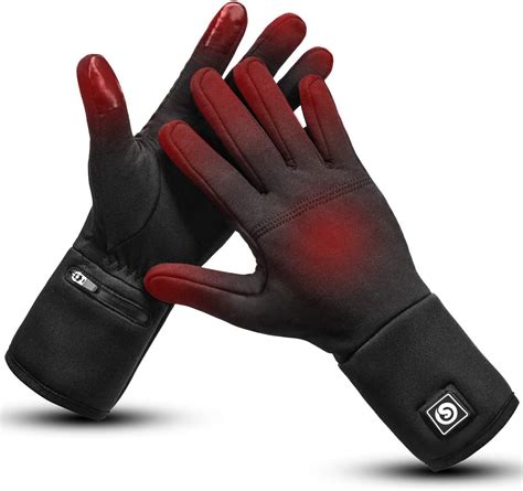 Heated Gloves Liners Electric Gloves For Men Women Rechargeable Battery