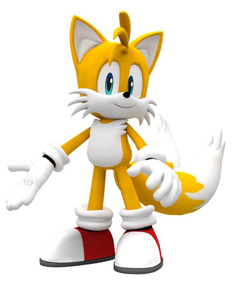First Tails Render By Pho3nixsfm On Deviantart Sonic Sonic Dash Sonic Party