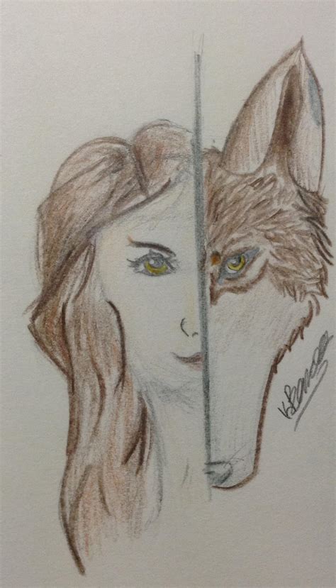 Half Womanhalf Wolf By Fawnfoot1304 On Deviantart