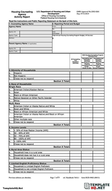 Blank Counseling Form Counseling Forms Counseling Assessment Data