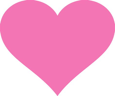 Pink Heart Clip Art At Vector Clip Art Online Royalty Free