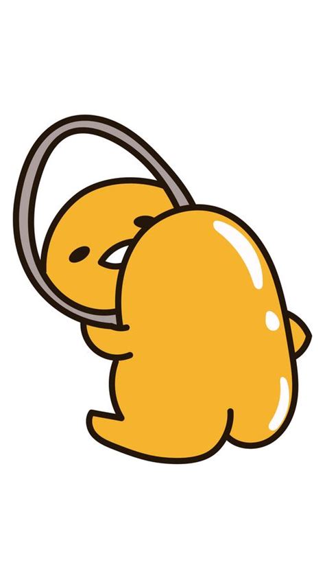 Gudetama Looking In The Mirror Sticker Gudetama Cute Doodles