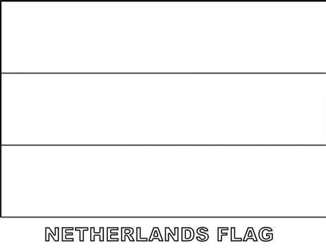 The Netherlands Flag F Rbung Seite Kostenlose Druckbare Malvorlagen F R Kinder