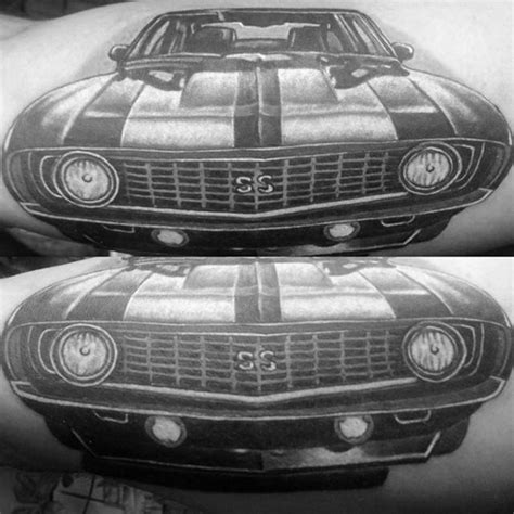 60 Chevy Tattoos For Men Cool Chevrolet Design Ideas Chevy Tattoo