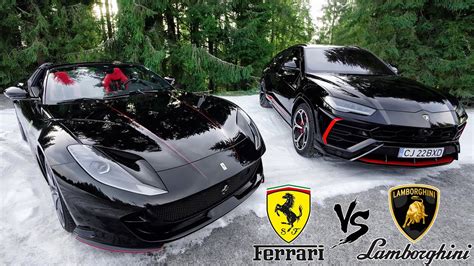 Ferrari Vs Lamborghini Youtube