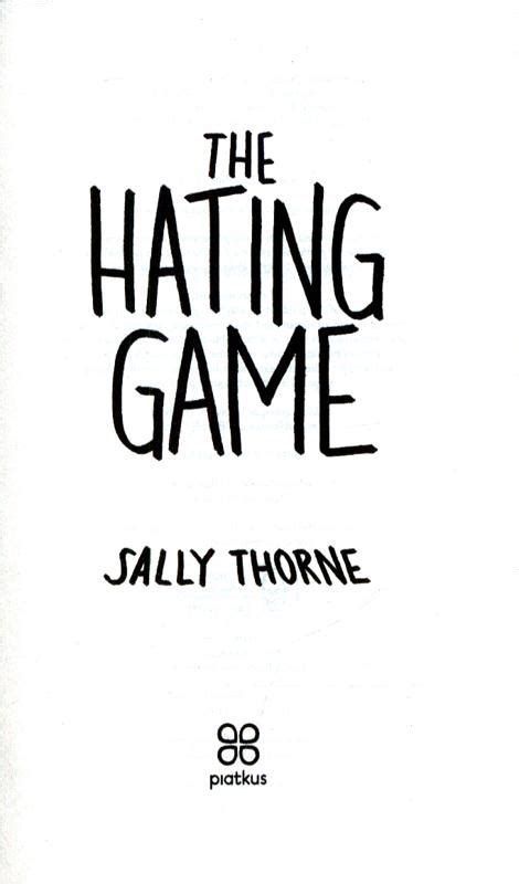 The Hating Game Sally Thorne 9780349414263 Blackwells