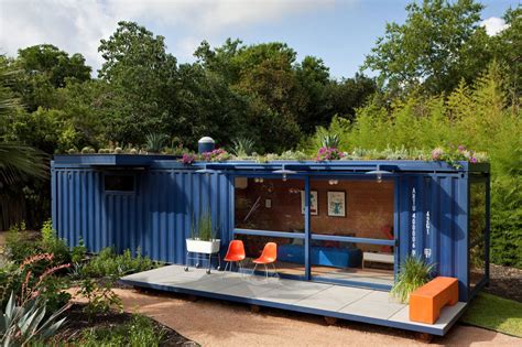 Shipping Container Guest House By Jim Poteet Architecture Design