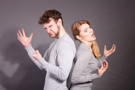 People In Fight Young Couple Arguing Stock Image Image Of Angry Upset 87471621