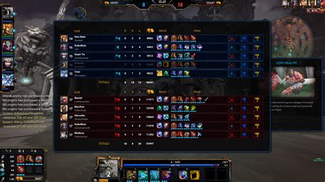 Scoreboard Smite Interface In Game