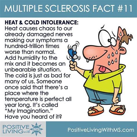 Ms Fact 11 Heat And Cold Intolerance Multiple Sclerosis Multiple