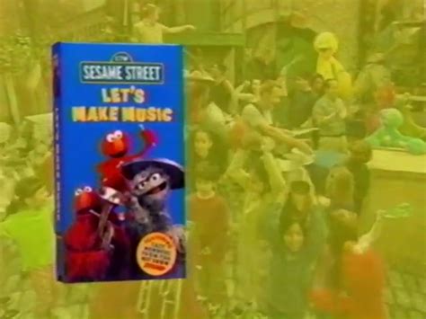 Opening And Closing To Sesame Street Lets Make Music 2001 Hit
