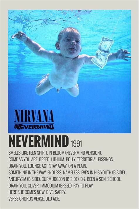 Nirvana Nirvana Poster Music Poster Ideas Music Poster Design