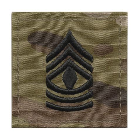 Us Army First Sergeant E 8 Rank Ocp Or Acu Stars N Stripes Co