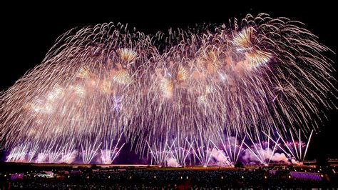 Best Fireworks Festival Nagaoka Nigata Japan Youtube
