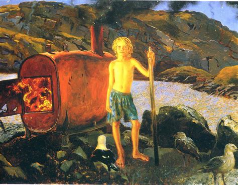 Cat Bates Of Monhegan 1995 Jamie Wyeth