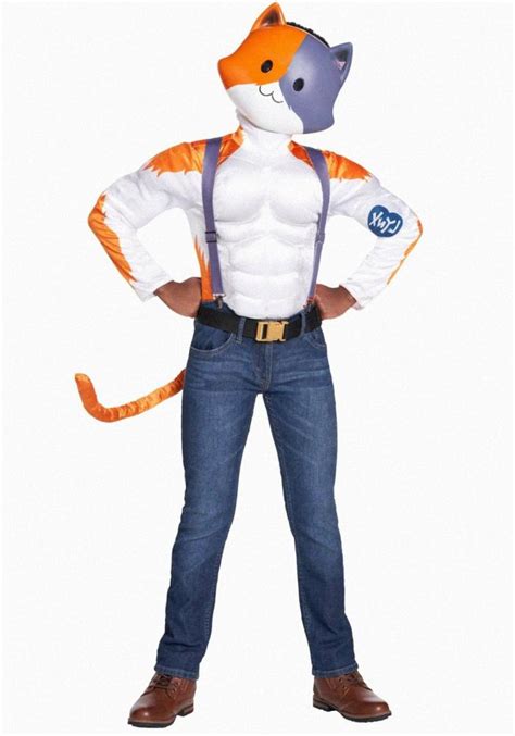 Fortnite Meowscles Costume For Kids Girls Video Game Costumes ~ Wee
