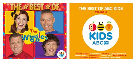 Win The Best Of The Wiggles And The Best Of Abc Kids Vol 4 Cd Albums