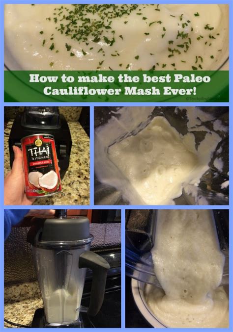 Paleo Cauliflower Mash