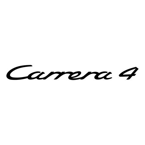 Carrera 4 Logo PNG Transparent & SVG Vector - Freebie Supply png image
