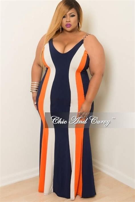 Pin By Master Dominant On Kamora Owens Long Bodycon Dress Chic And Curvy Cute Plus Size Clothes