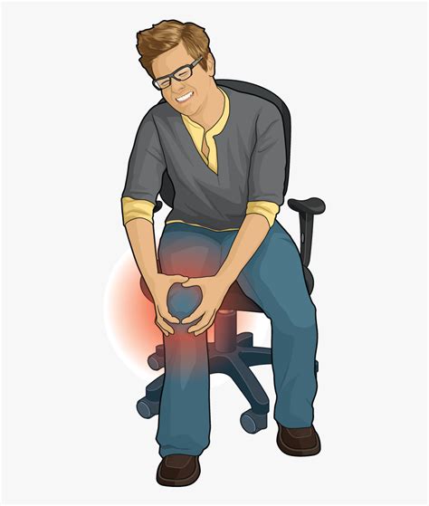 Knee Pain Clip Art