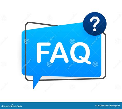 Frequently Asked Questions Faq Banner Computer With Question Icons