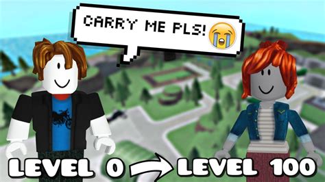 Level 0 To 100 In Tds Ep 3 Can A Level 20 Carry Noobs Roblox