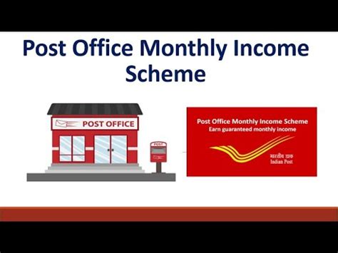 Post Office Monthly Income Scheme POMIS YouTube