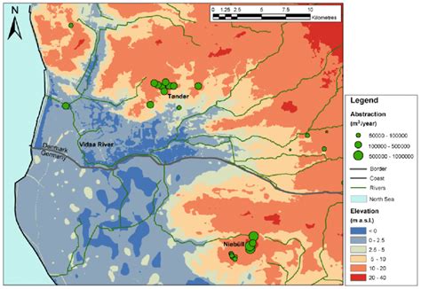 Heights given are nominal elevation above sea level in feet relative to the ordnance datum liverpool Land surface elevation in metres above sea level (m a.s.l ...