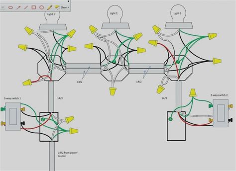 Wiring diagram 3 way switch inspirational 3 way switch wiring. Wiring Three Way Switches Multiple Lights In Between Two Into | schematic and wiring diagram