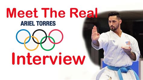 Olympic Karate Ariel Torres Tokyo 2021 Bronze Medal Karate Olympian Interview Youtube
