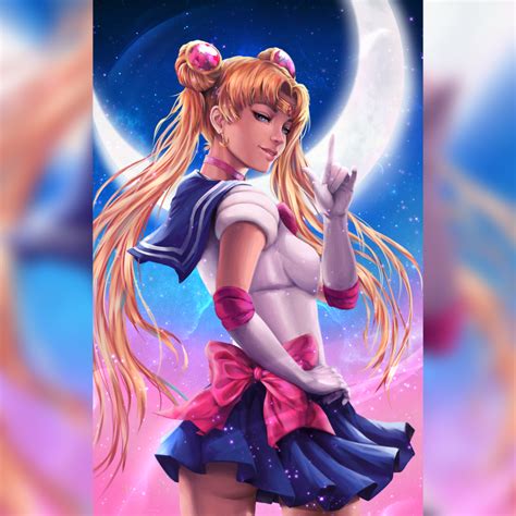 Fanart Of Usagi I Finished Today By Nedangra Sailormoon In Fan Art Sailor Moon Usagi